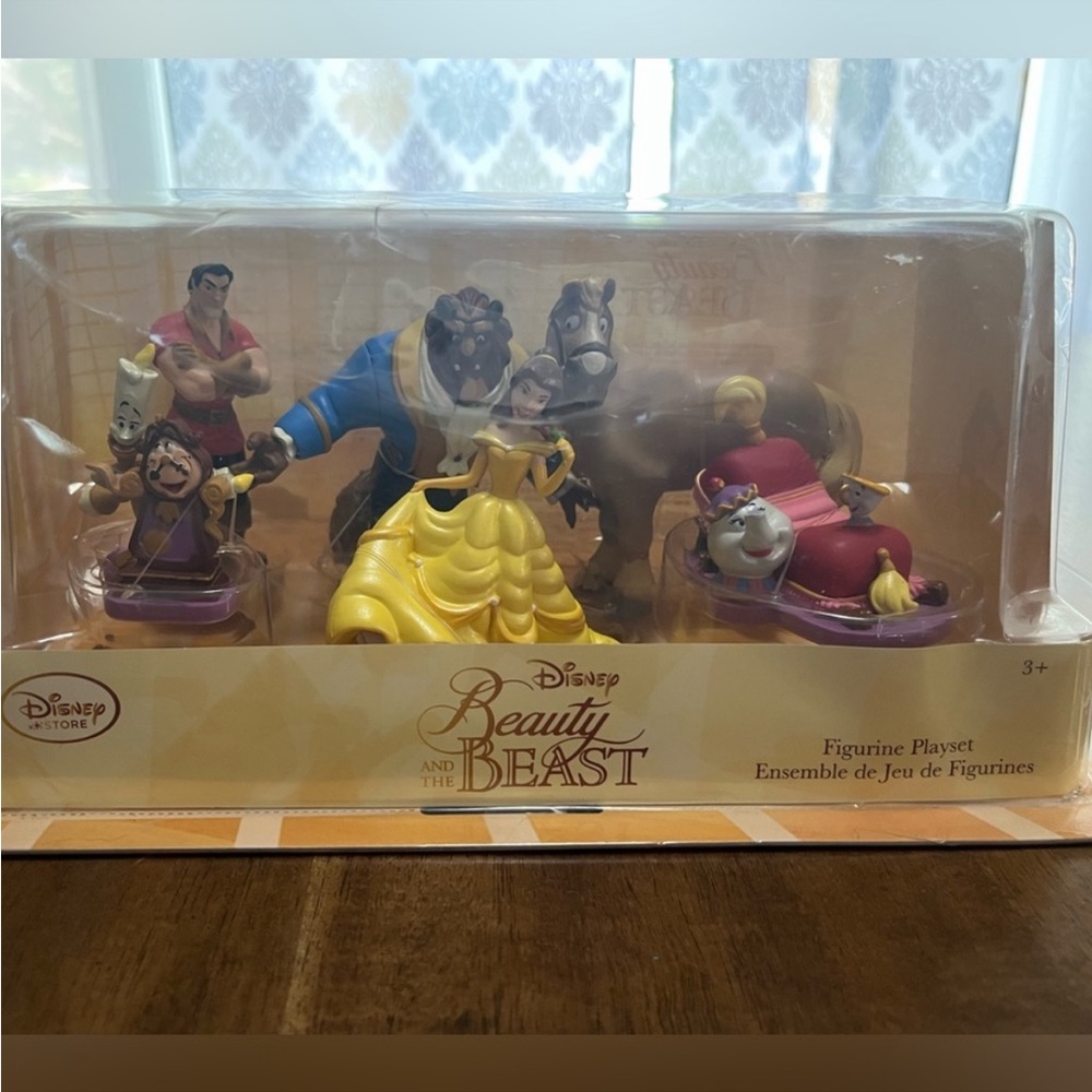 Disney Store Beauty & The Beast collectible figures